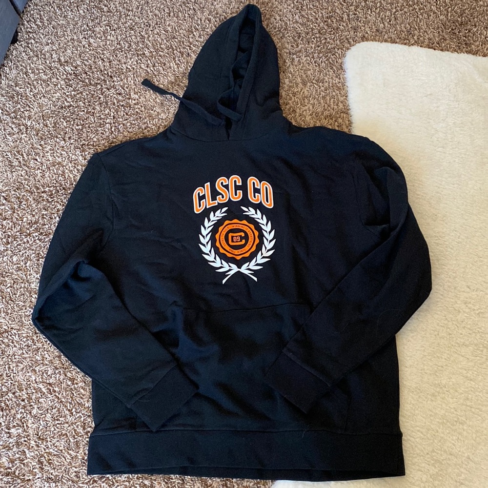 Brand new unworn CLSC Men’s black hoodie 2XL